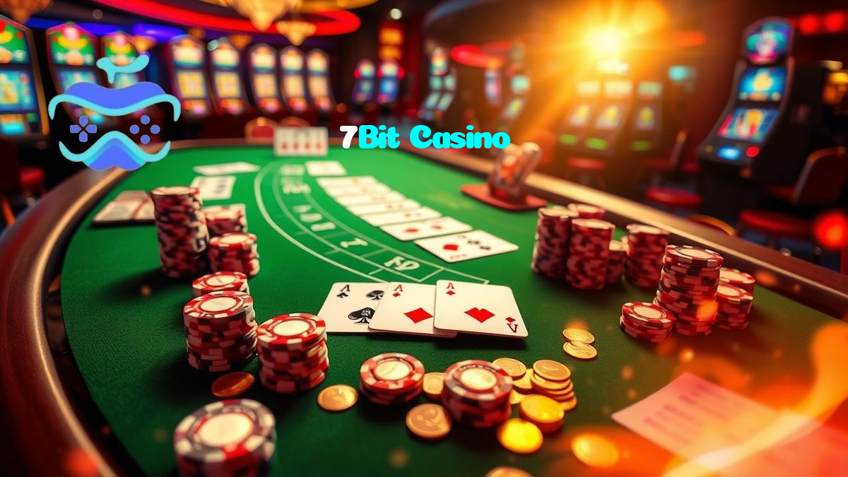 7Bit Casino casino presented on mobile device in Pakistan with slots and live games